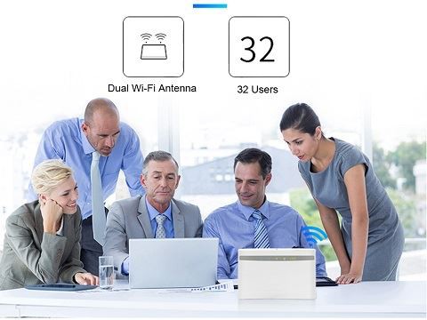 4G maršrutizatoriaus programos laukas